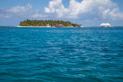 Beach in the maldives Foto stock