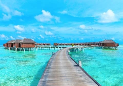 Beach in Maldives Stock-Fotos