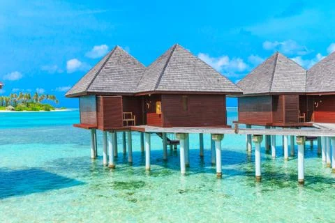 Beach in Maldives Foto stock