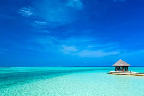 Beach in Maldives Stock Photos
