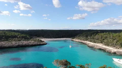 Beach of Mallorca Stock Footage 207656784