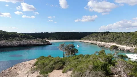 Beach of Mallorca Stock Footage 207656794