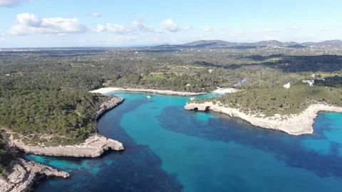Beach of Mallorca Stock Footage 207656913