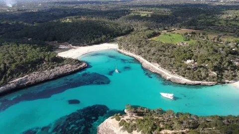Beach of Mallorca Stock Footage 207656994