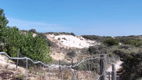 Beach at Malo-les-Bains in Dunkirk France Vídeo Stock 342815553