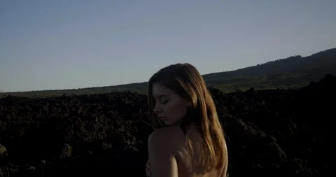 On the beach in Maui Stock Footage 111041233