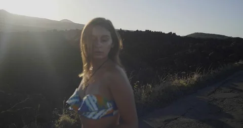 On the beach in Maui Stock Footage 111044013