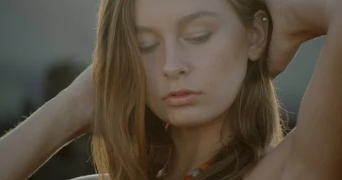 On the beach in Maui Stock Footage 111055418