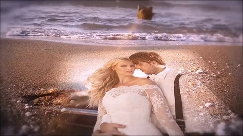 Beach Memories Slide After Effects素材