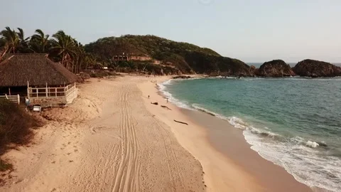 Beach in Mexico Stock Footage 199819232