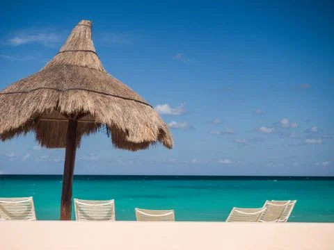 Beach in mexico Stock Photos