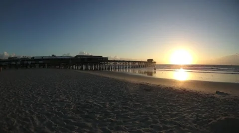 Beach Morning Stock Footage 66791024
