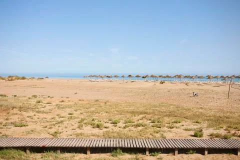 Beach of morocco Stock Photos