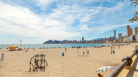 Beach in Motion 1 Stock Footage 52528507