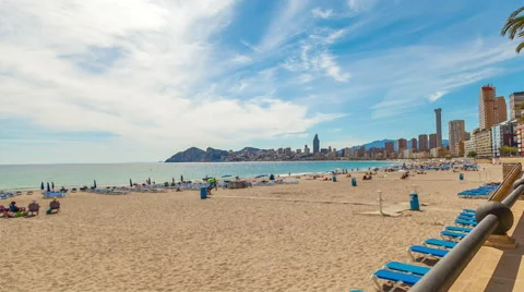 Beach in Motion 2 hyperlapse Stock Footage 52528426