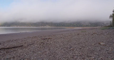Beach mountain2 pannin Stock Footage 116761361