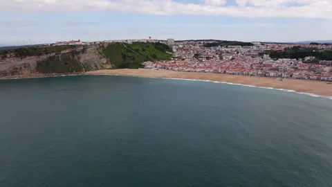 Beach Nazare Stock Footage 234647019