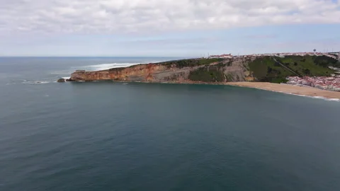Beach Nazare Video stock 234650926