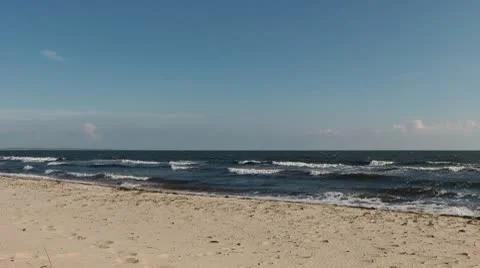 Beach near Ystad Stock Footage 8967945