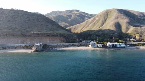 Beach Neighborhood Stock Footage 128945478
