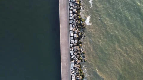 Beach in the Netherlands Stock Footage 302086456