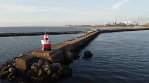 Beach in the Netherlands Stock Footage 302086501