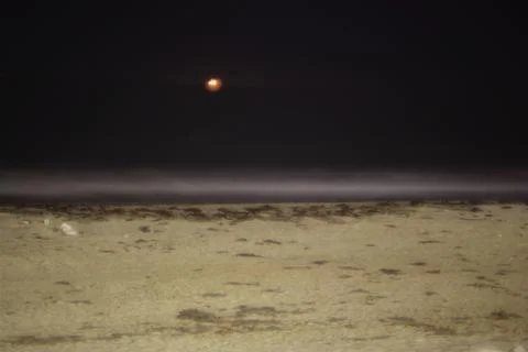 Beach at night Stock Photos