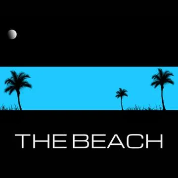 The Beach (No 315) Illustrazione stock