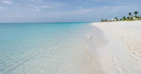 Beach with nobody - tropical beach background Stock Footage 103447033