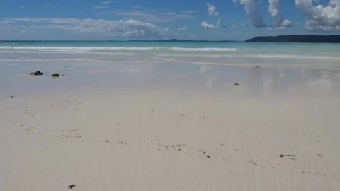 Beach in Nosy Iranja Stock Footage 76400117