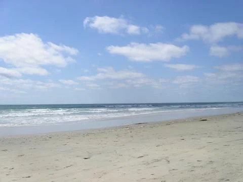 Beach, Ocean &amp; Clouds Stock Photos