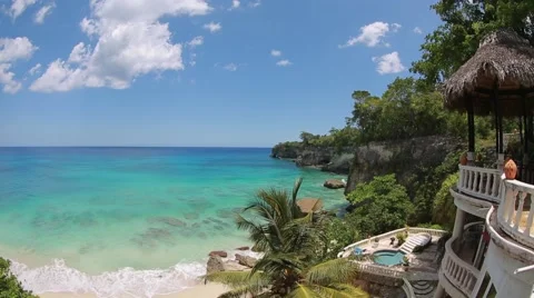 Beach Ocean Волны Video stock 49394969