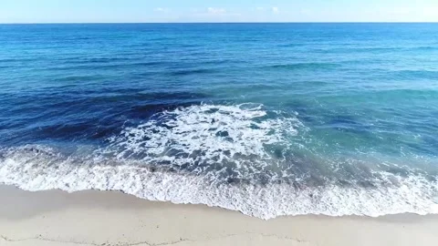 Beach Ocean waves Stock Footage 273210781