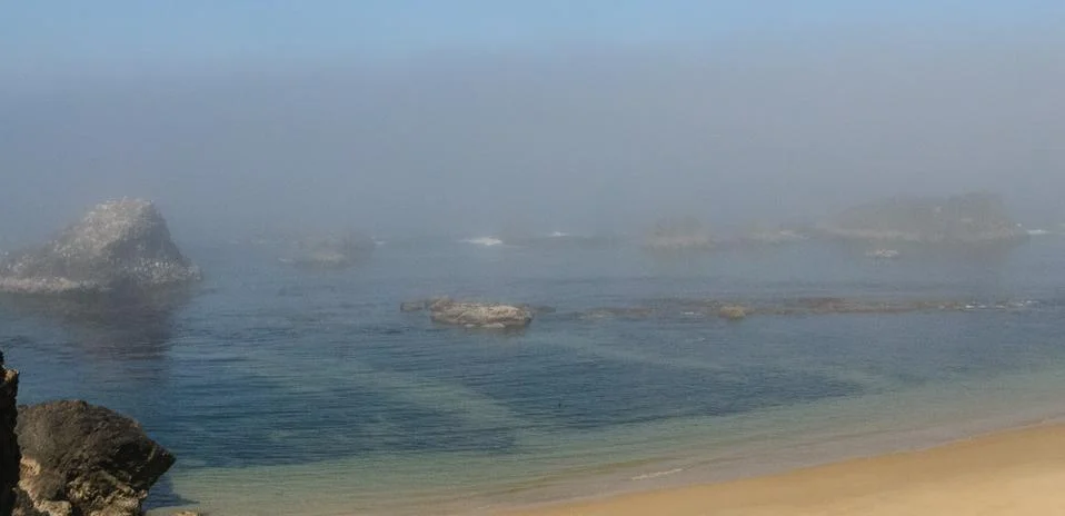 Beach in Oregon Foto stock