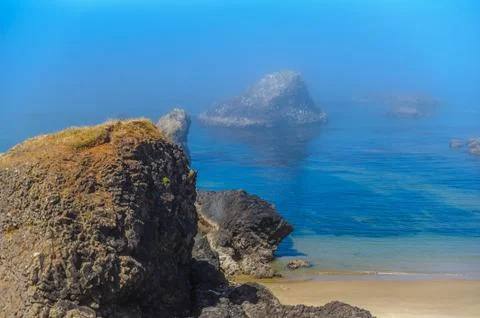 Beach in Oregon Stock Photos