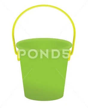 Beach Pail PSD Template