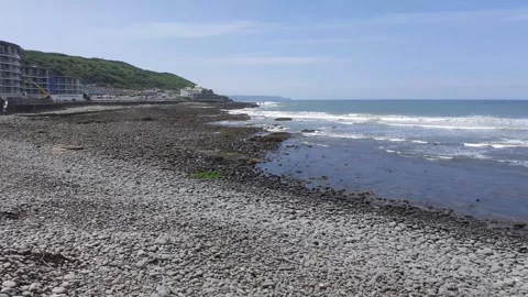 Beach Pan 1 Stock Footage 156070831