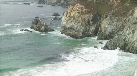 Beach Pan HD Stock Footage 334830