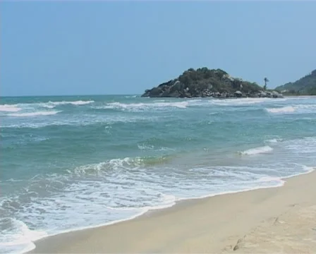 Beach paradise Stock Footage 920721