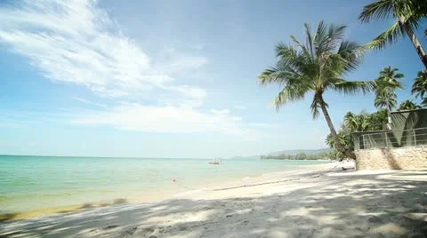 Beach Paradise Video stock 22095719