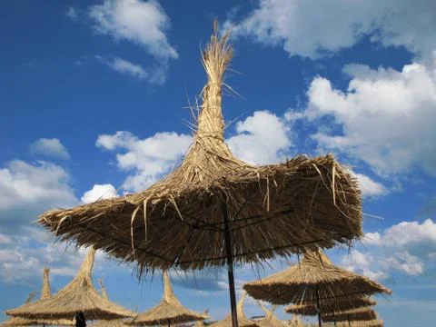 Beach Parasol Stock Photos