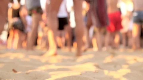 Beach Party - Dancing 動画素材 77990972