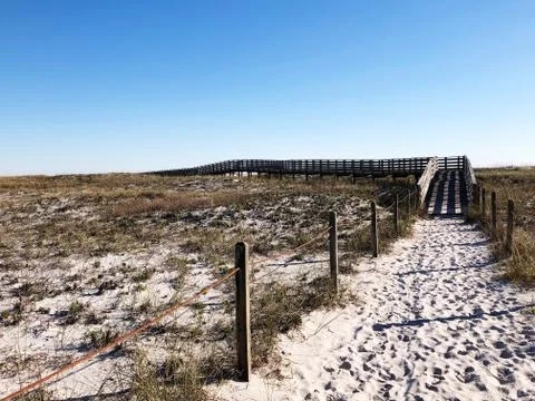 Beach Path Stock Photos