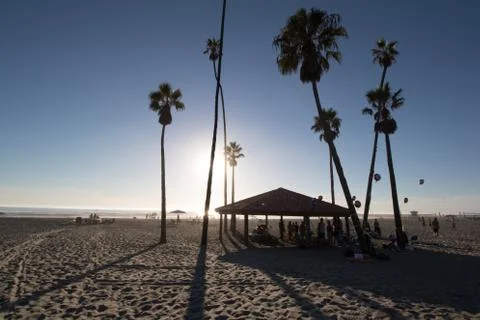 Beach Pavilion Stock-Fotos