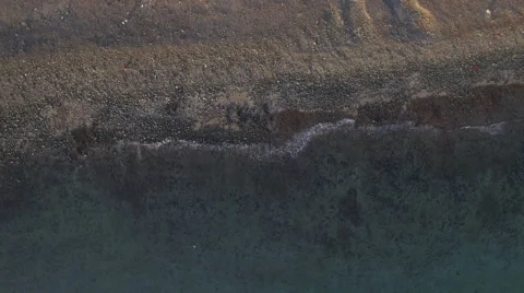 Beach with pebble stone 動画素材 65185971