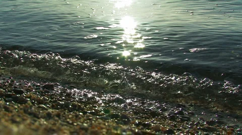 Beach with pebbles. Stock-Footage 1007508