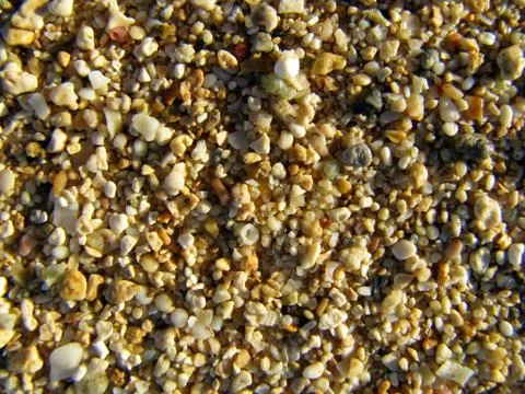 Beach pebbles Foto stock