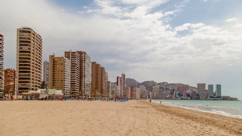 Beach People Stock Footage 98499371