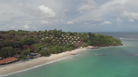Beach on Phi Phi Island Stock Footage 260397403