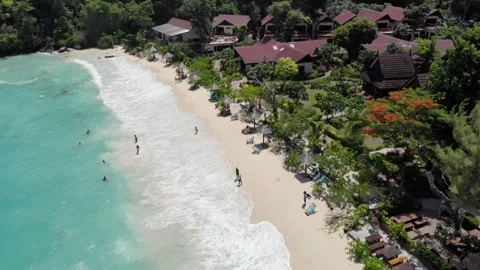 Beach in Phi Phi Le, Thailand Stock Footage 260429333